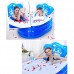 Bathtubs Freestanding Inflatable Thicken Adult Folding Children's Plastic Bath Bucket (Color : Electric Pump  Size : 130cm(51.1 inches)) - B07H7JHX1Q